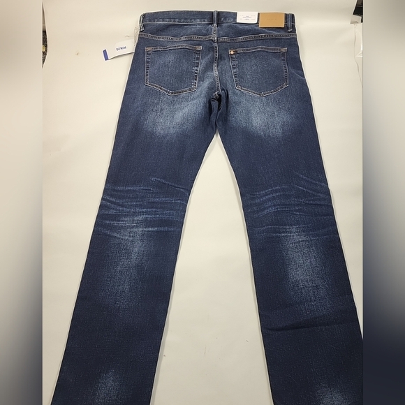 H&M Jeans Mens 38 x 34 Blue Denim Slim-Fit Cotton-Blend Skinny &Denim Stretch - Picture 7 of 7